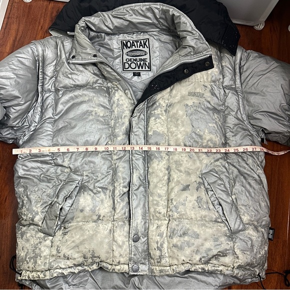 Noatak High Performance Outerwear Geuine Down Jacket Size XL Distressed - Picture 9 of 16